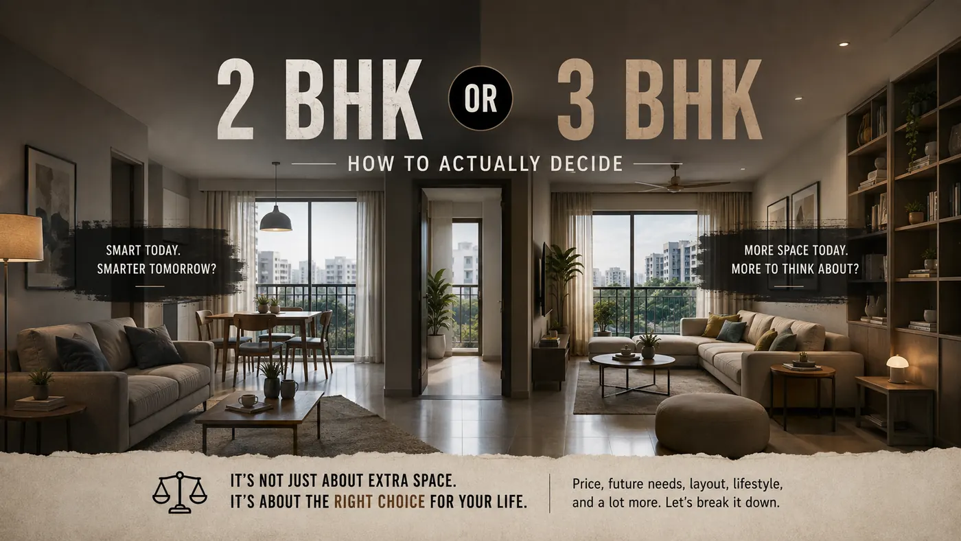 2 BHK or 3 BHK: How to Actually Decide