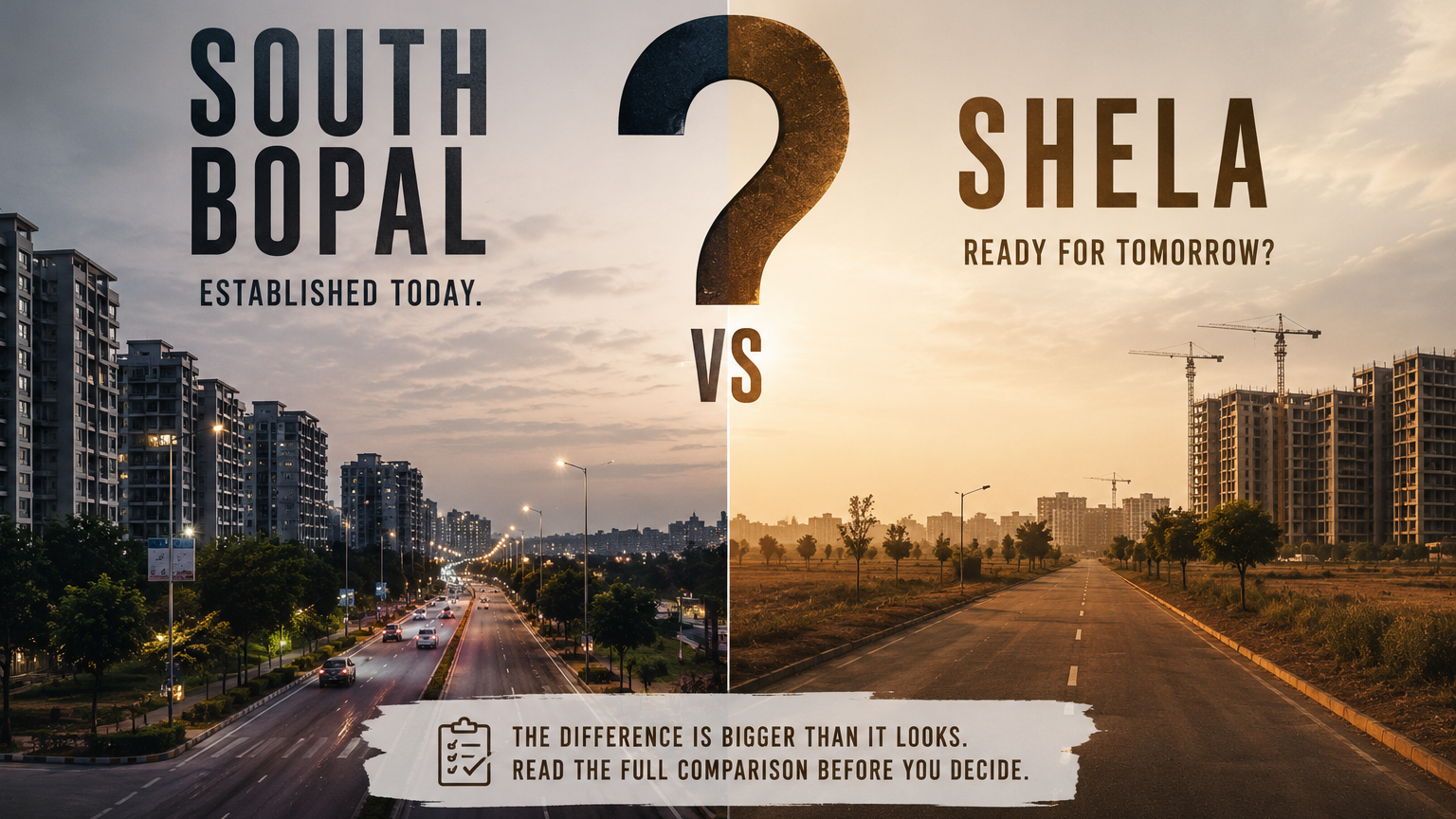 South Bopal vs Shela: Which Should You Actually Buy In?