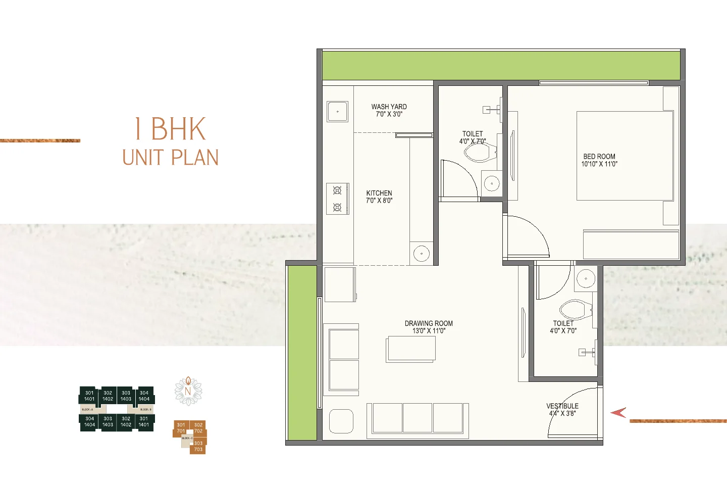 1 BHK
