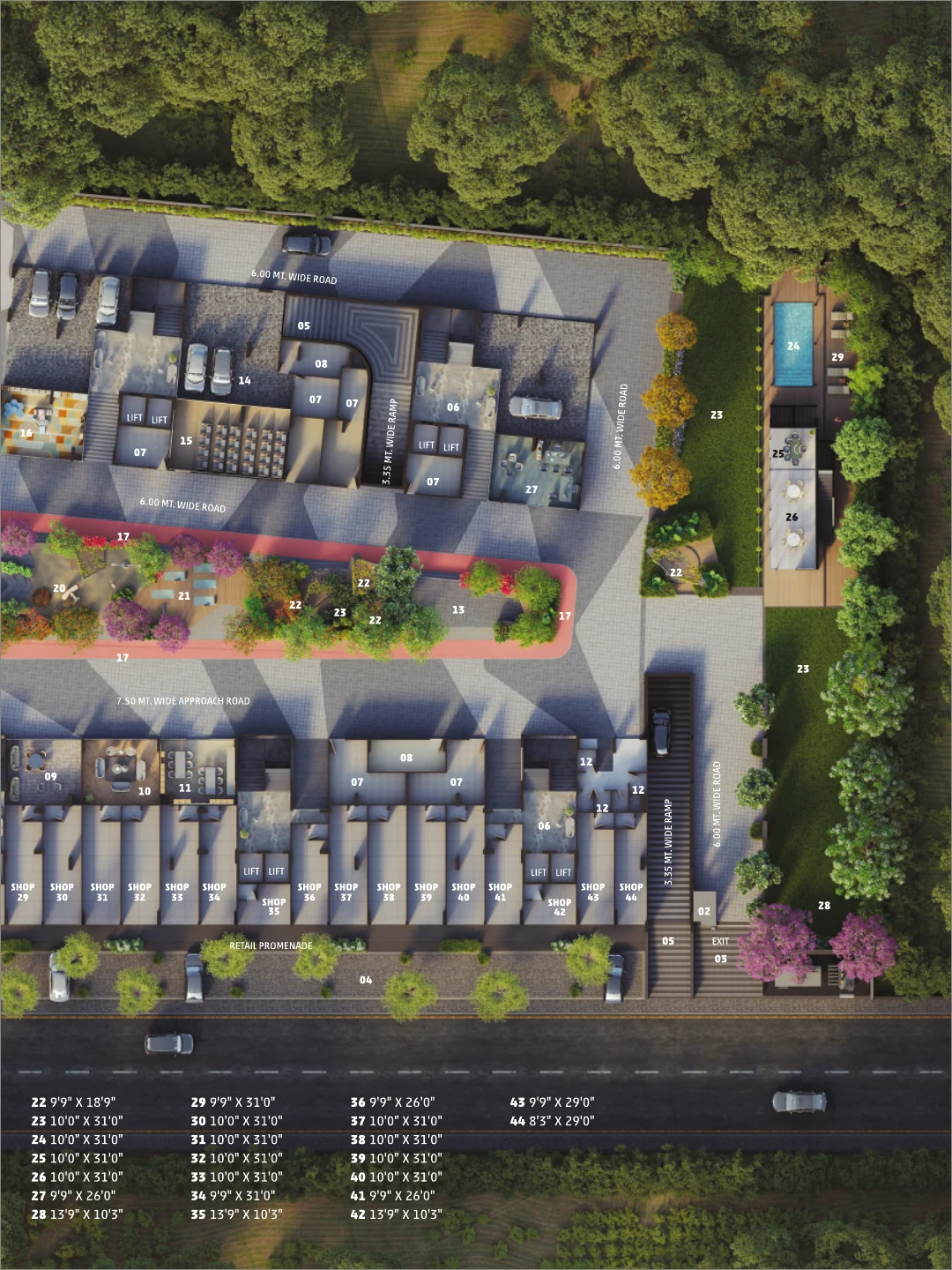 The Park masterplan